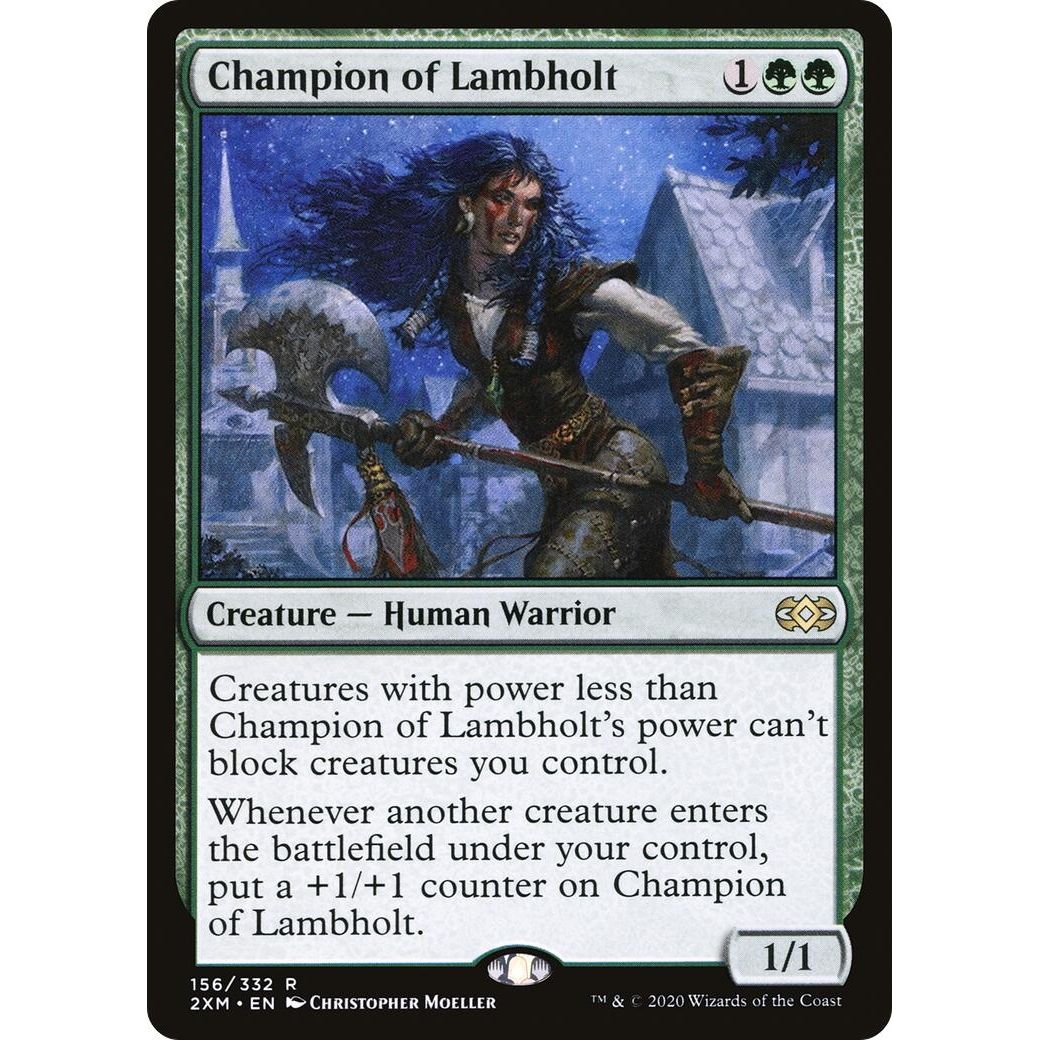 Image for Champion of Lambholt (156) (2XM) - Magic: The Gathering