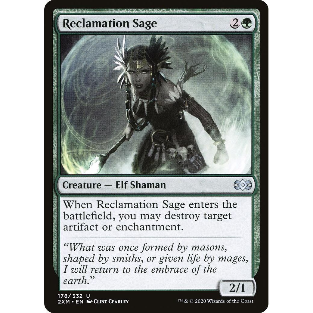 Image for Reclamation Sage (178) (2XM) - Magic: The Gathering