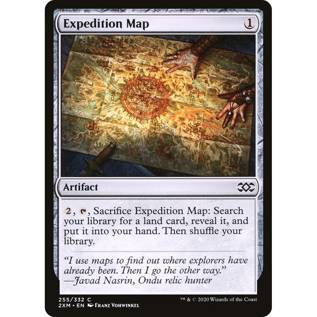 Image for Expedition Map (255) (2XM) - Magic: The Gathering