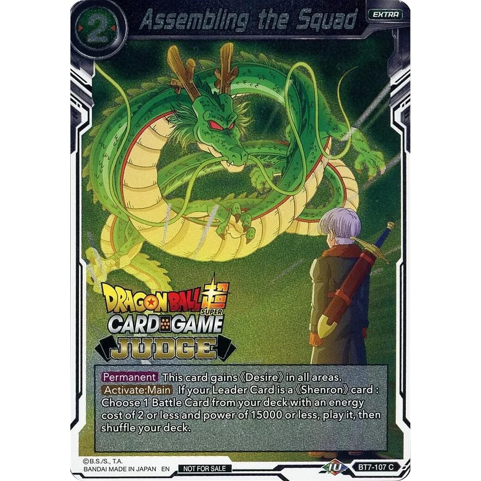 Image for Assembling the Squad (BT7-107) (JPR) - Dragon Ball Super: Masters
