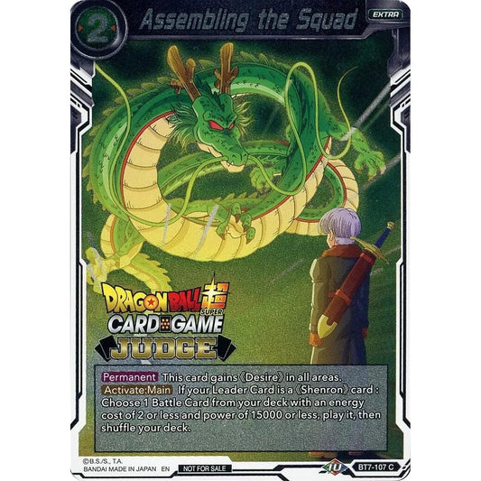 Image for Assembling the Squad (BT7-107) (JPR) - Dragon Ball Super: Masters