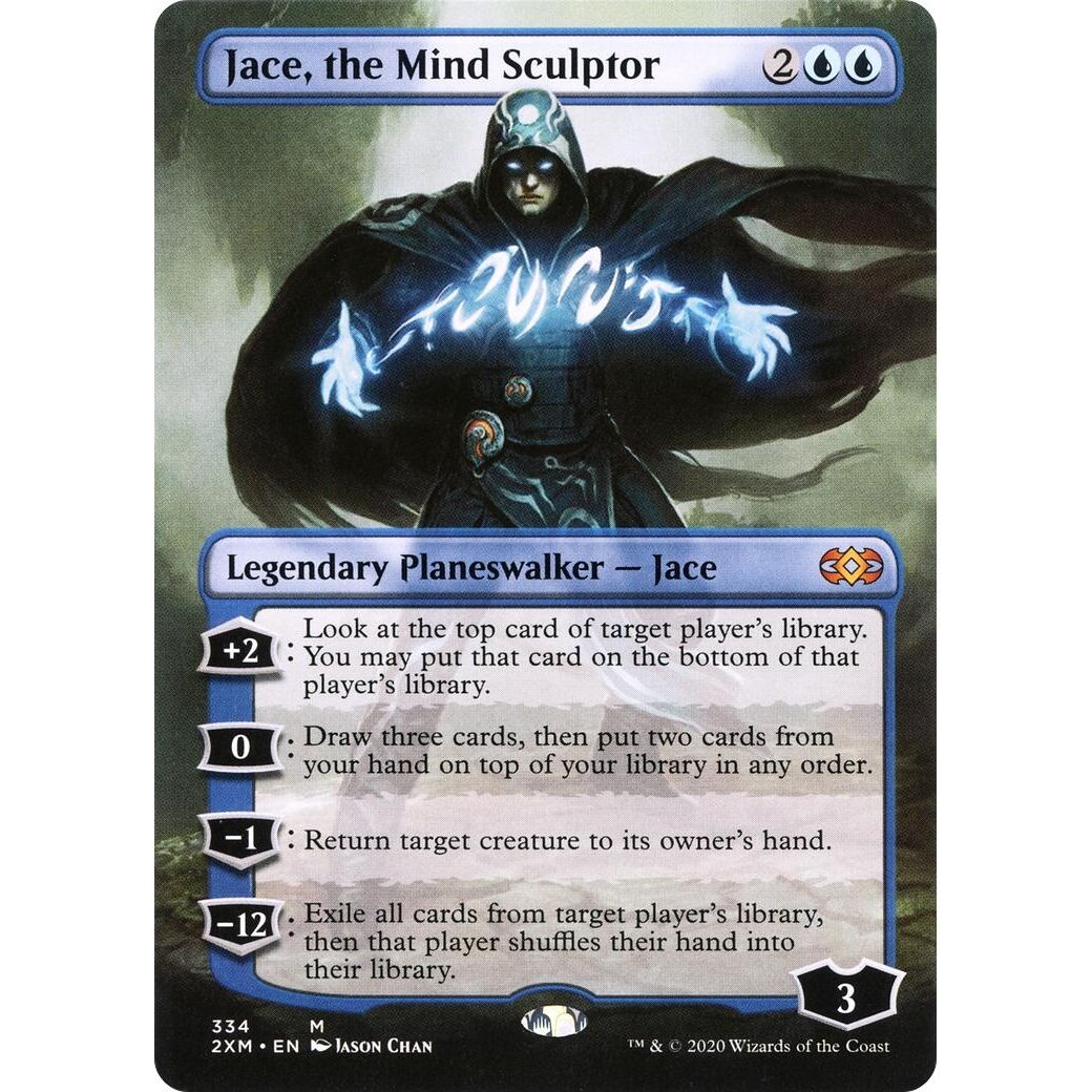Image for Jace, the Mind Sculptor (Borderless) (334) (2XM) - Magic: The Gathering