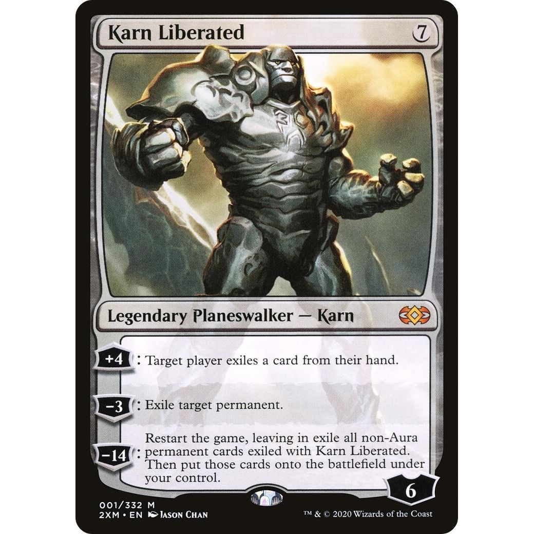 Image for Karn Liberated (1) (2XM) - Magic: The Gathering