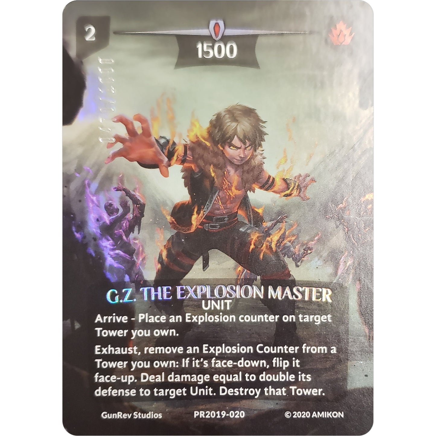 Image for G.Z. the Explosion Master (Serial Numbered) (PR2019-020) (PR) - Argent Saga TCG