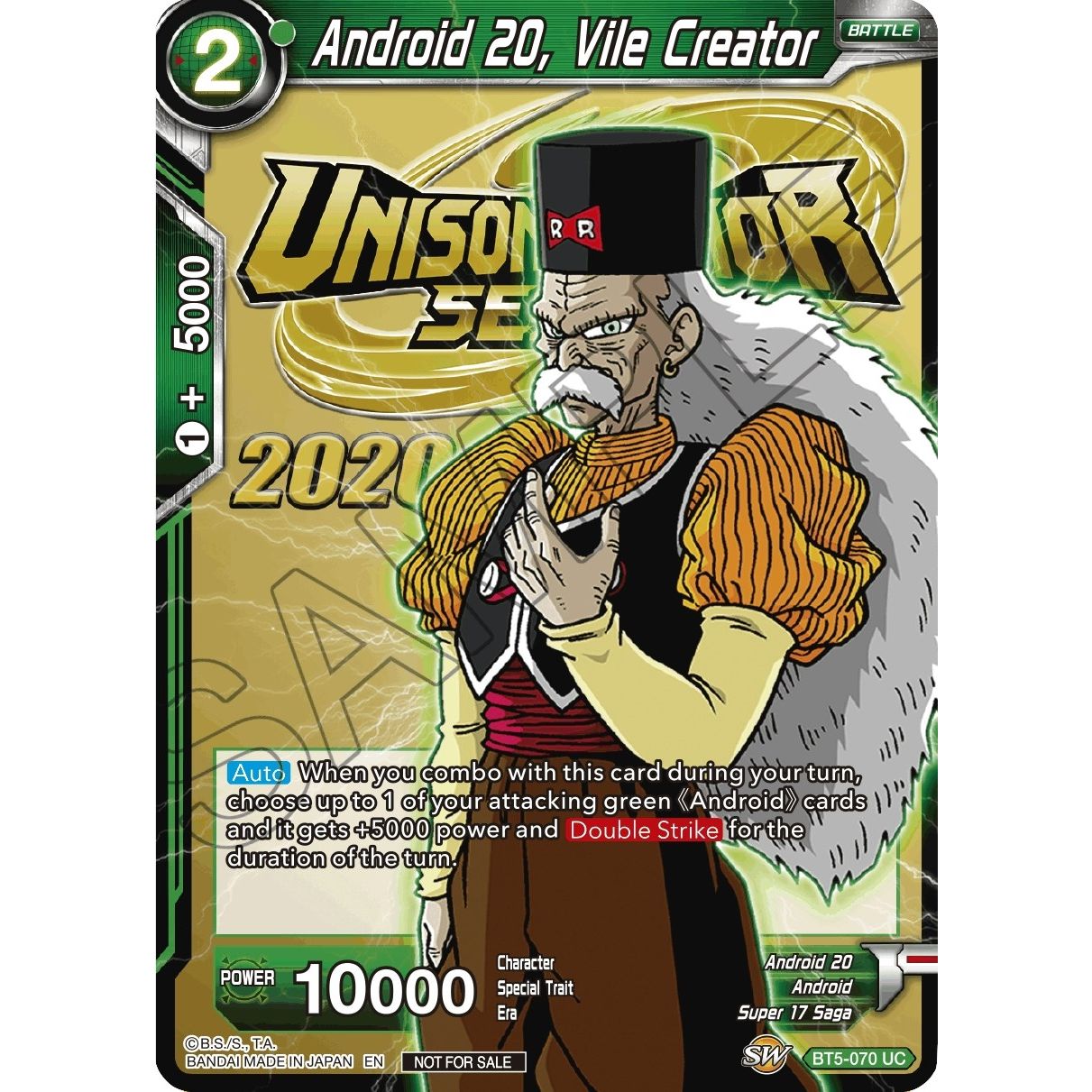 Image for Android 20, Vile Creator (BT5-070) (TPR) - Dragon Ball Super: Masters