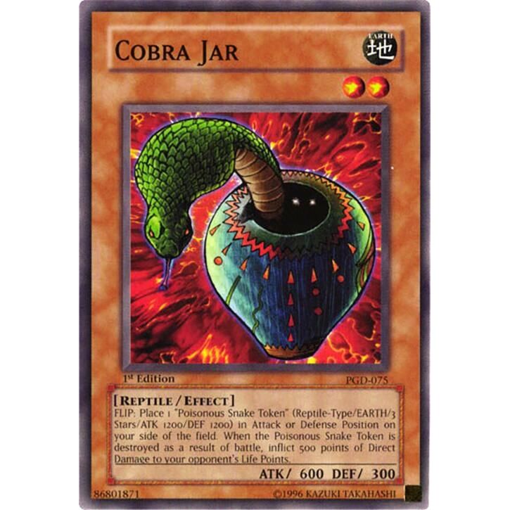 Image for Cobra Jar (PGD-075) (PGD) - YuGiOh