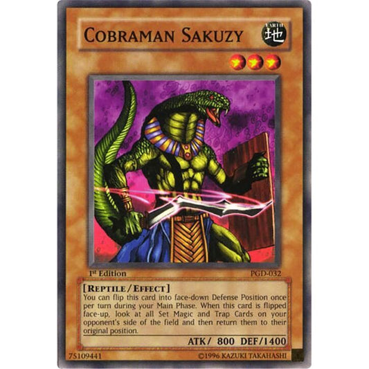 Image for Cobraman Sakuzy (PGD-032) (PGD) - YuGiOh