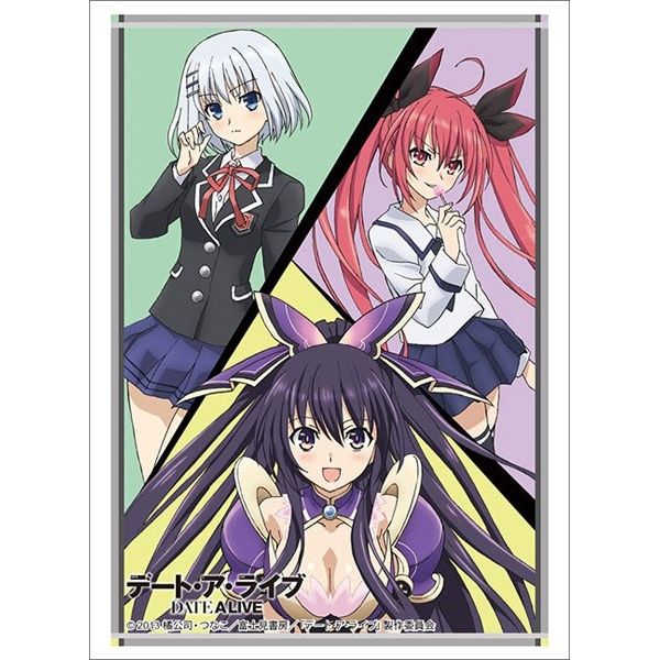 Image for Bushiroad Sleeve Collection HG Vol.2546: Date A Live - Tohka, Origami, Kotori (60-Pack) - Card Sleeves