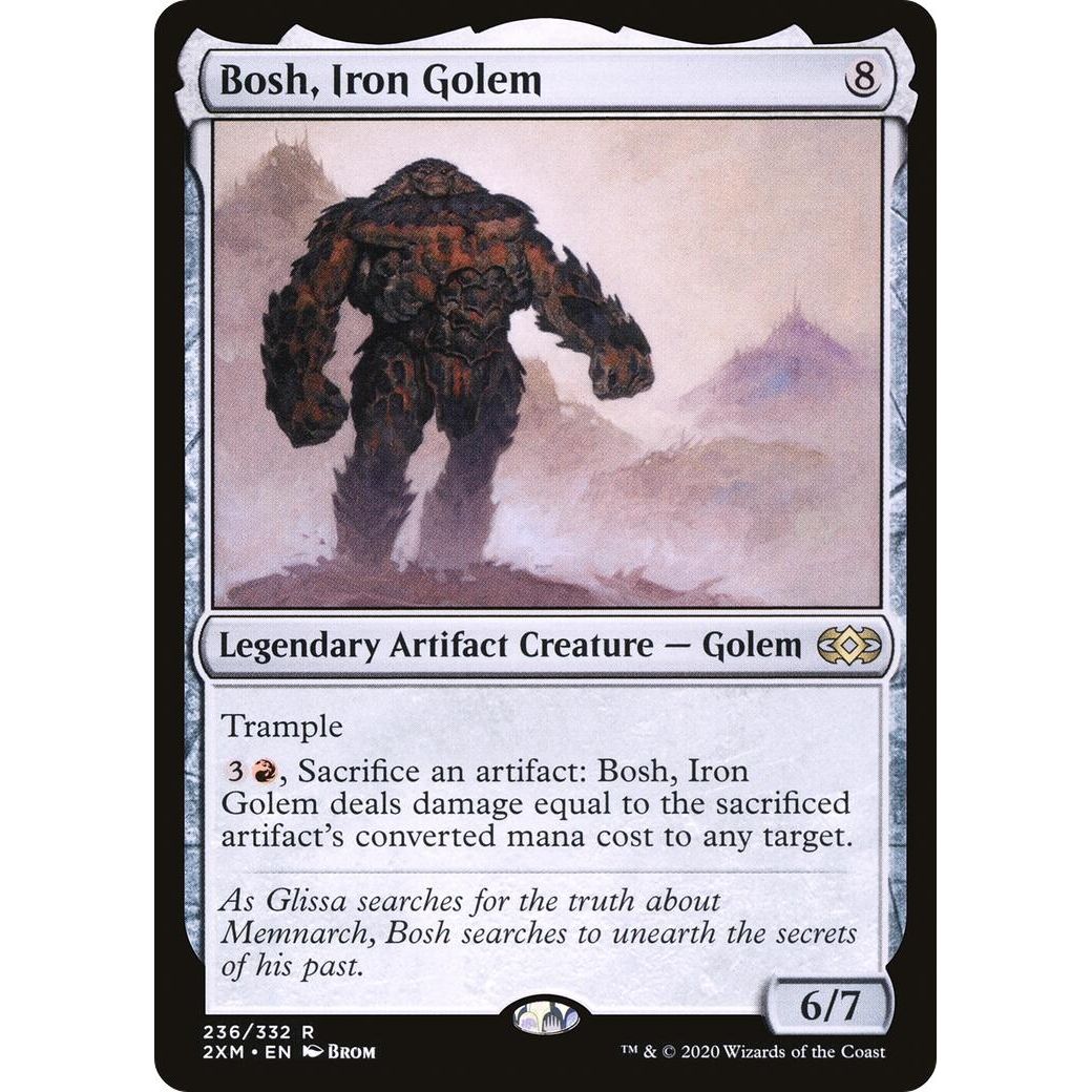 Image for Bosh, Iron Golem (236) (2XM) - Magic: The Gathering