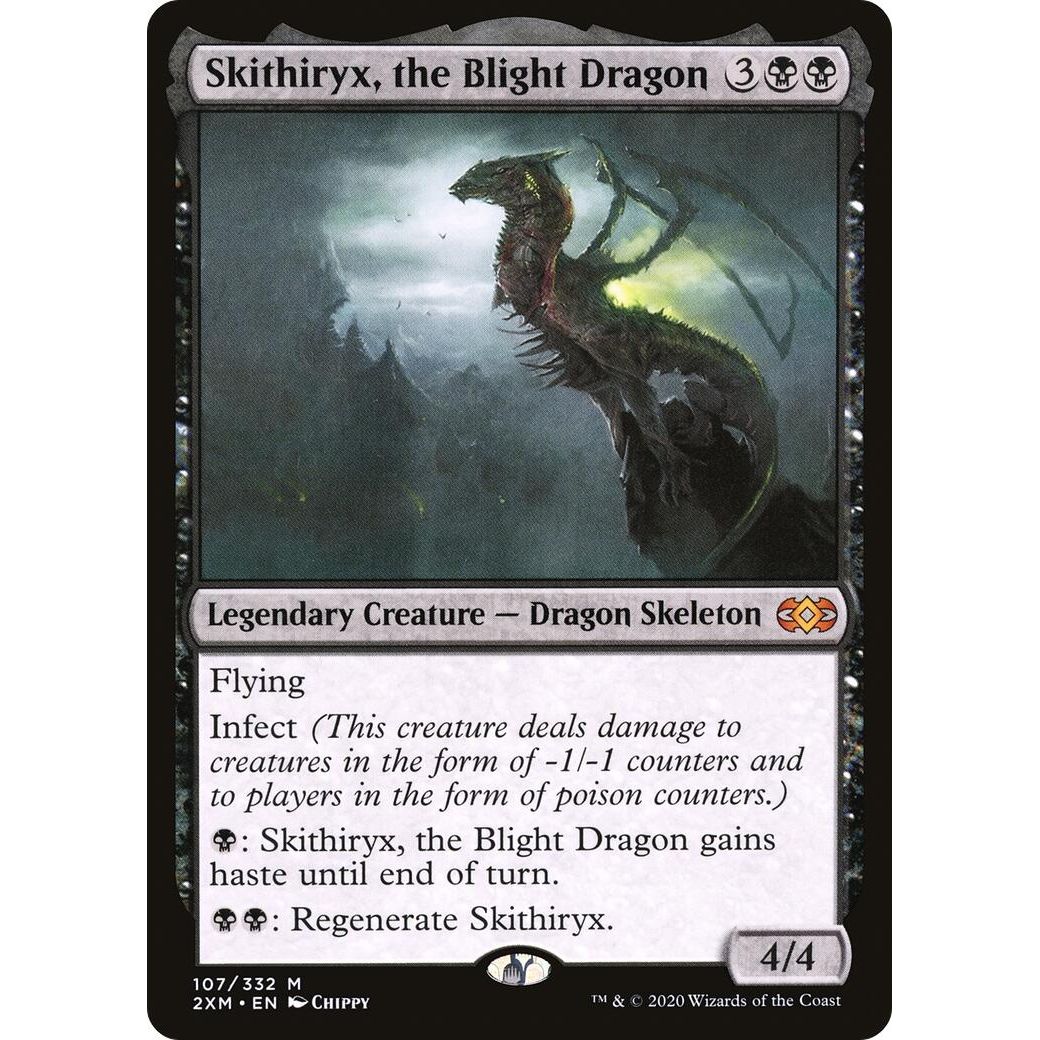 Image for Skithiryx, the Blight Dragon (107) (2XM) - Magic: The Gathering