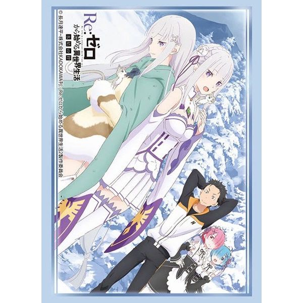 Image for Bushiroad Sleeve Collection HG Vol.2524: Re:ZERO -Starting Life in Another World- Hyouketsu no Kizuna (60-Pack) - Card Sleeves