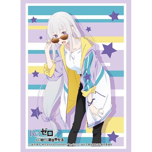 Image for Bushiroad Sleeve Collection HG Vol.2525: Re:ZERO - Emilia (60-Pack) - Card Sleeves