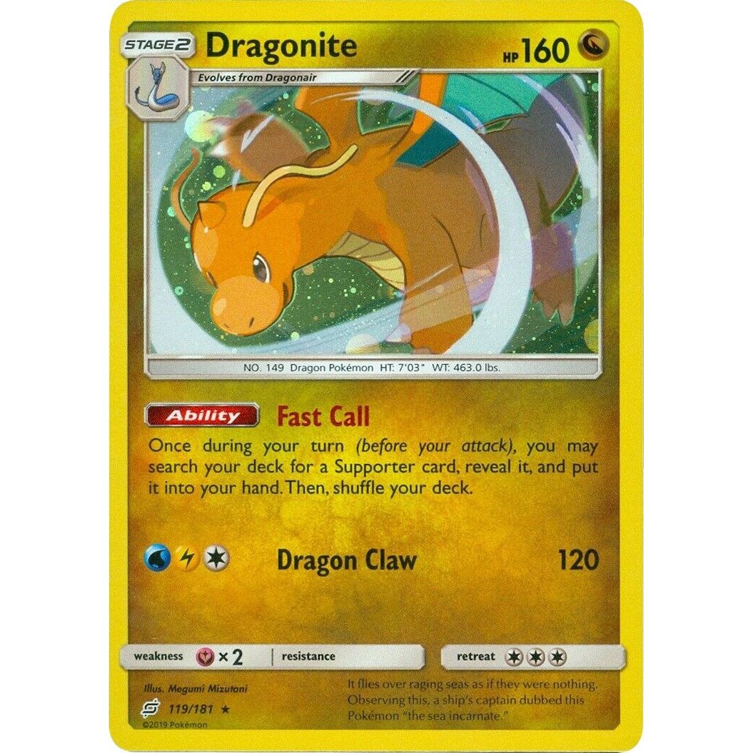 Image for Dragonite - 119/181 (Cosmos Holo) (119/181) (MCAP) - Pokemon