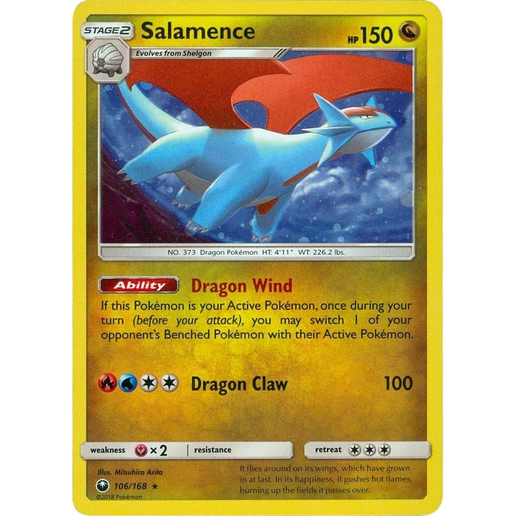Image for Salamence - 106/168 (Cosmos Holo) (106/168) (MCAP) - Pokemon
