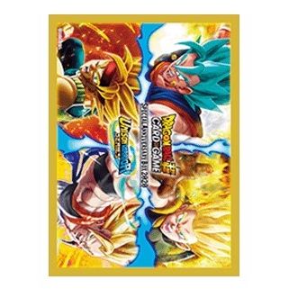 Image for Dragon Ball Super CCG: Special Anniversary Box 2020 Card Sleeves - Super Saiyan Unison Warriors (66-Pack) - Card Sleeves