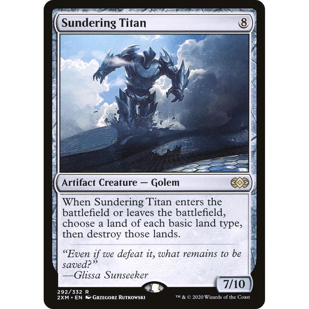 Image for Sundering Titan (292) (2XM) - Magic: The Gathering