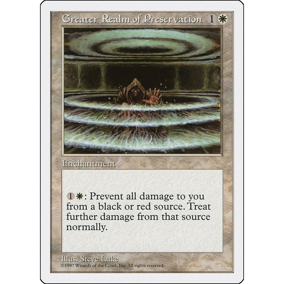 Image for Greater Realm of Preservation (5ED) - Magic: The Gathering