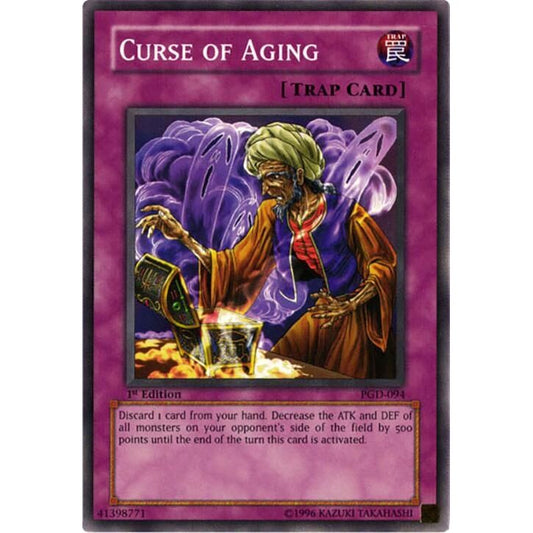 Image for Curse of Aging (PGD-094) (PGD) - YuGiOh