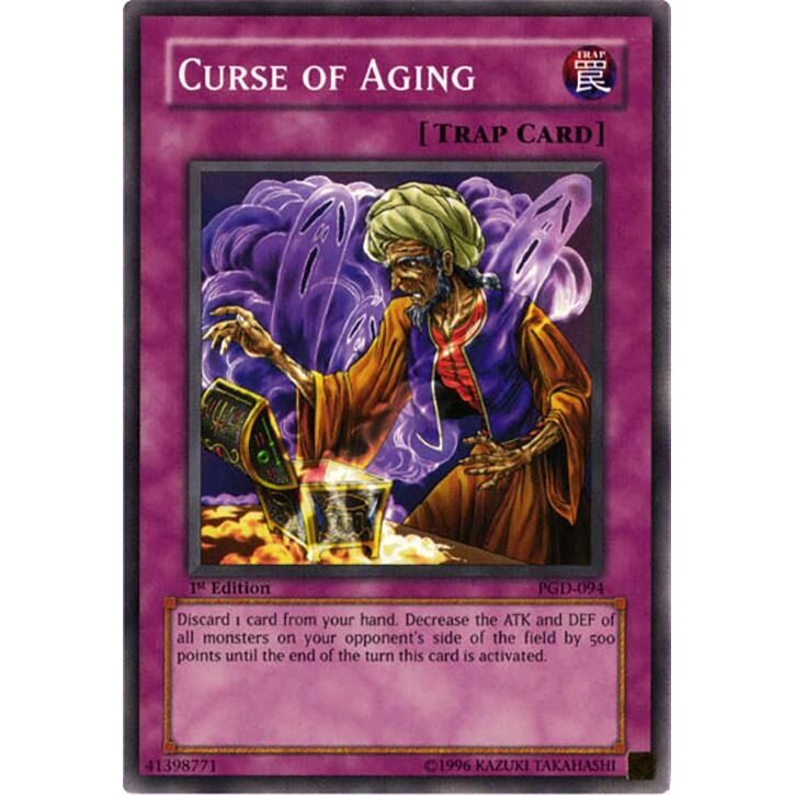 Image for Curse of Aging (PGD-094) (PGD) - YuGiOh