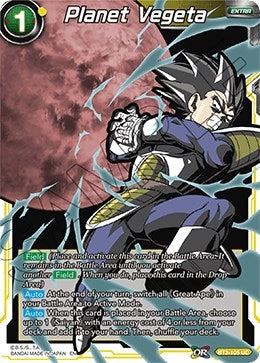 Image for Planet Vegeta (Alternate Art) (BT3-105) (DBS-BE13) - Dragon Ball Super: Masters