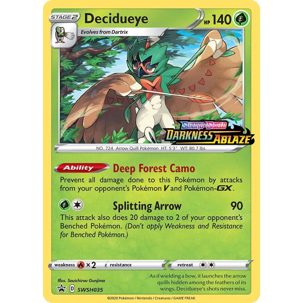 Image for Decidueye - SWSH035 (Prerelease) (SWSH035) (SWSD) - Pokemon