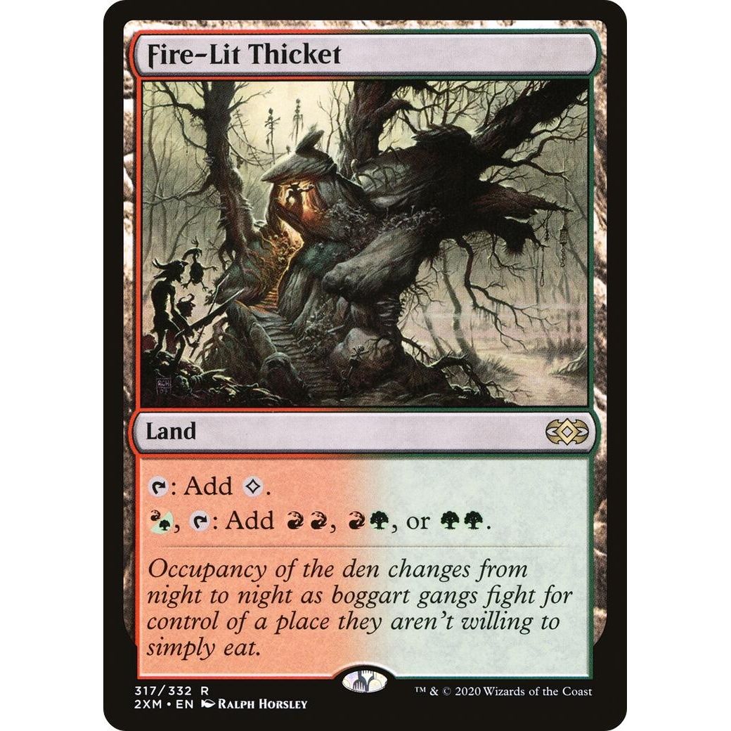 Image for Fire-Lit Thicket (317) (2XM) - Magic: The Gathering