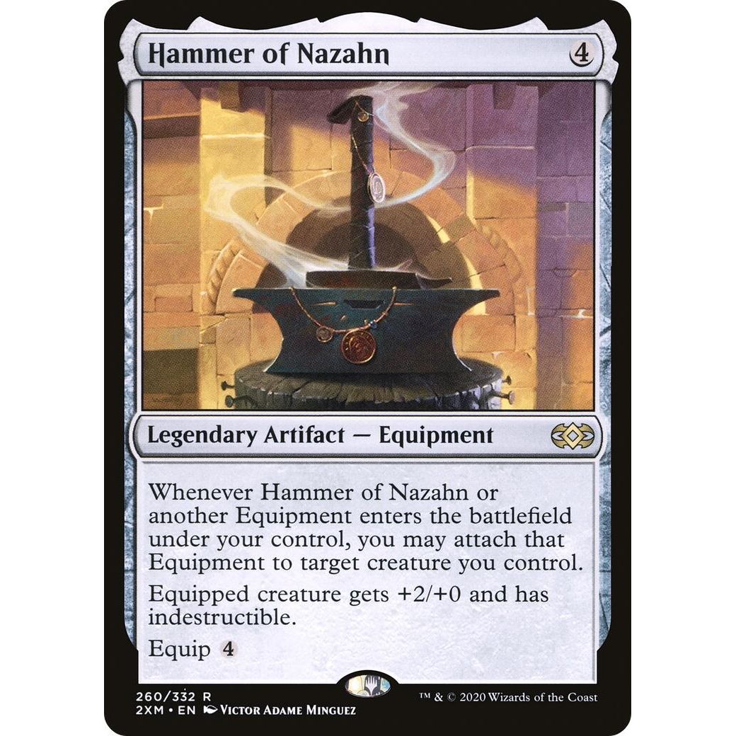Image for Hammer of Nazahn (260) (2XM) - Magic: The Gathering