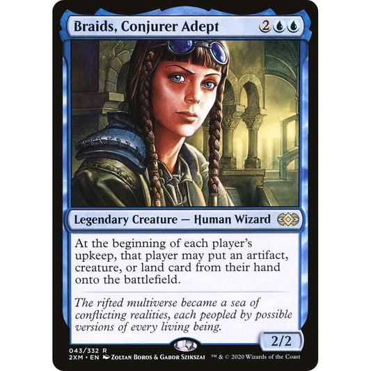 Image for Braids, Conjurer Adept (43) (2XM) - Magic: The Gathering