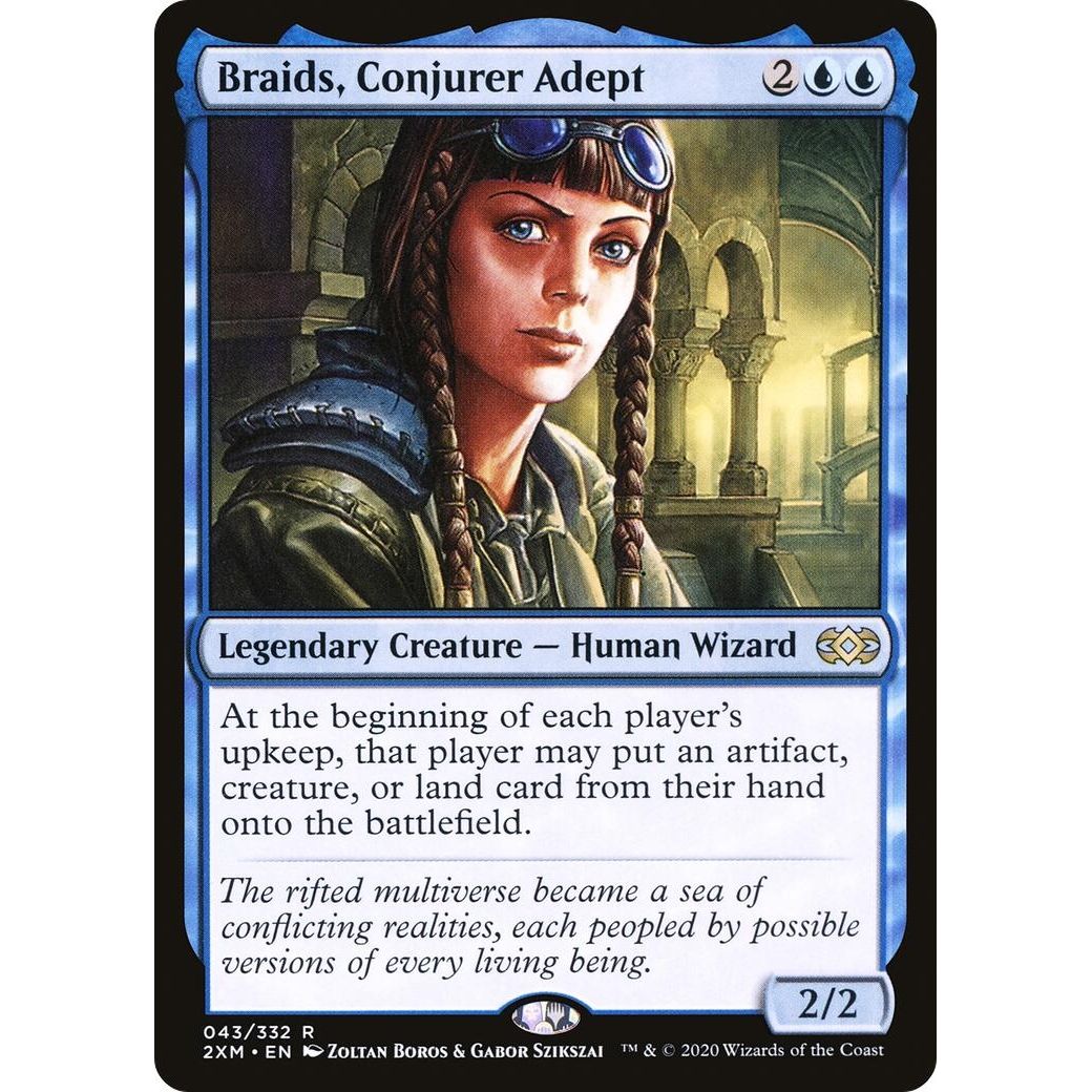 Image for Braids, Conjurer Adept (43) (2XM) - Magic: The Gathering