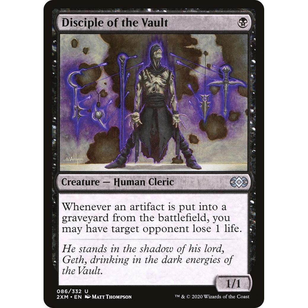 Image for Disciple of the Vault (86) (2XM) - Magic: The Gathering