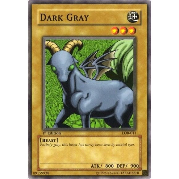 Image for Dark Gray (LOB-011) (LOB) - YuGiOh