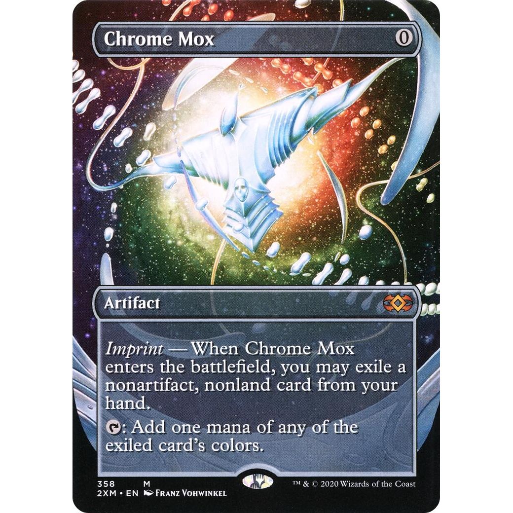 Image for Chrome Mox (Borderless) (358) (2XM) - Magic: The Gathering
