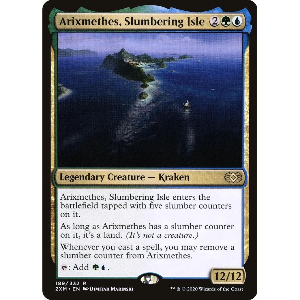 Image for Arixmethes, Slumbering Isle (189) (2XM) - Magic: The Gathering