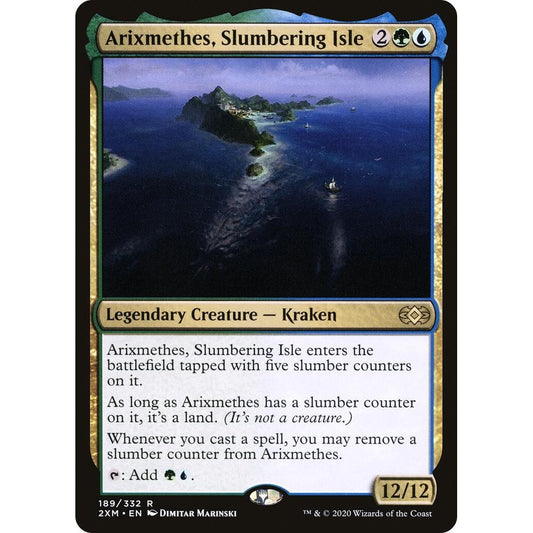 Image for Arixmethes, Slumbering Isle (189) (2XM) - Magic: The Gathering