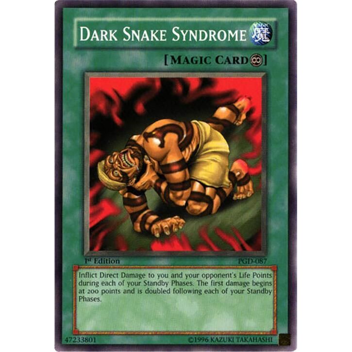 Image for Dark Snake Syndrome (PGD-087) (PGD) - YuGiOh