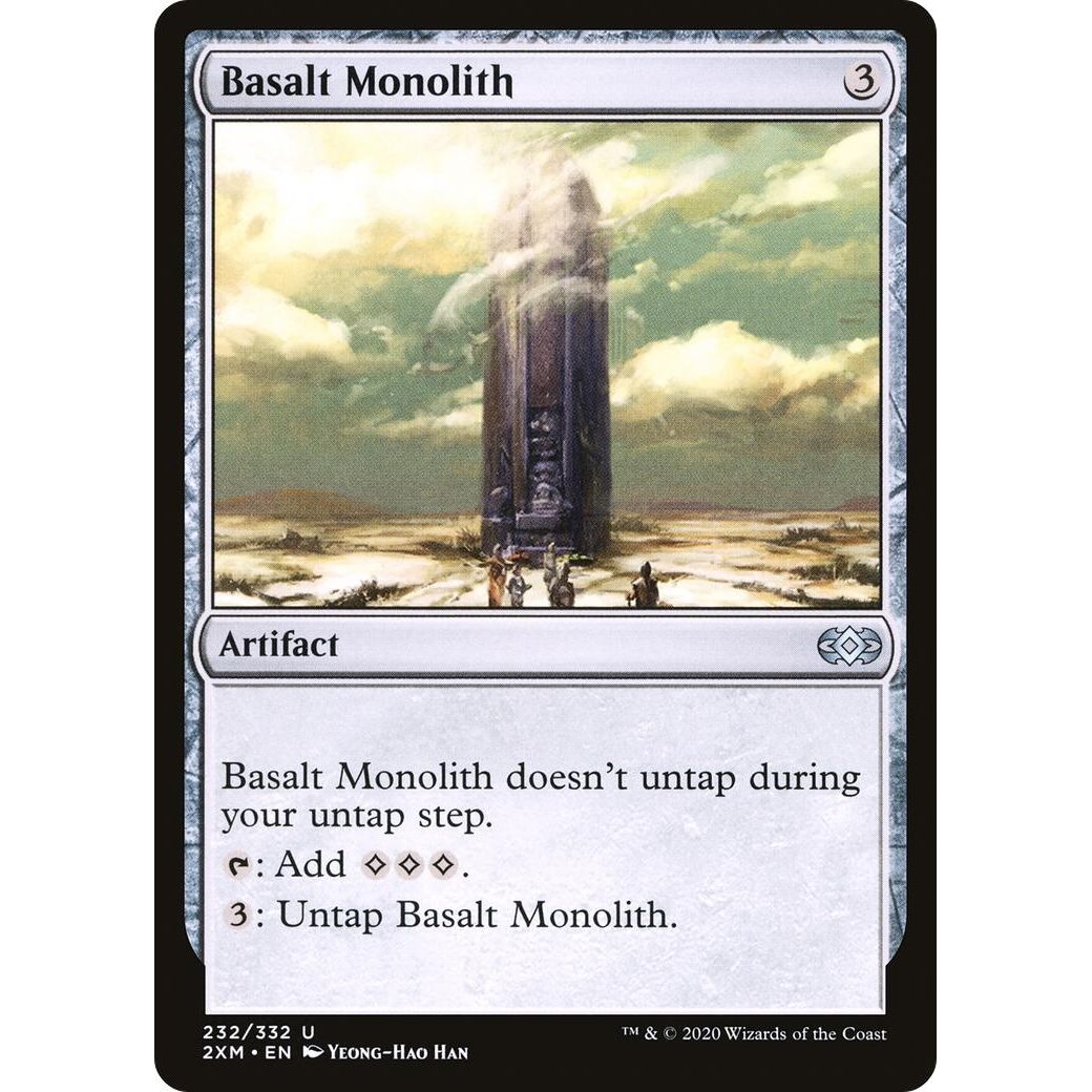 Image for Basalt Monolith (232) (2XM) - Magic: The Gathering