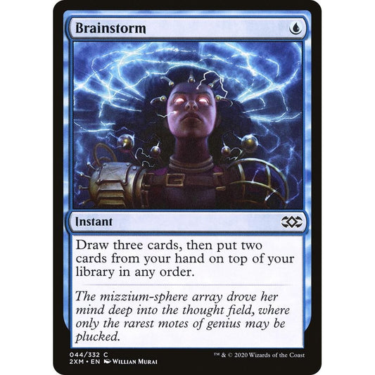 Image for Brainstorm (44) (2XM) - Magic: The Gathering