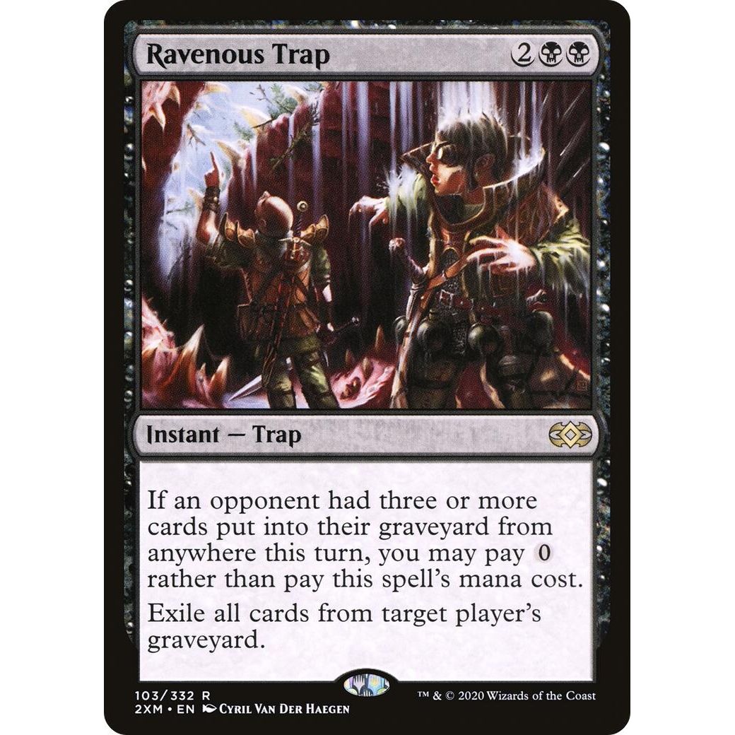 Image for Ravenous Trap (103) (2XM) - Magic: The Gathering