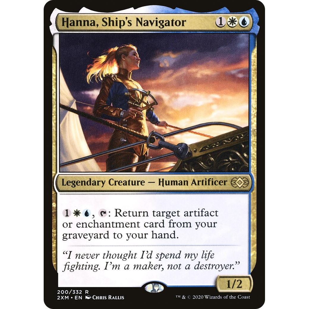 Image for Hanna, Ship's Navigator (200) (2XM) - Magic: The Gathering