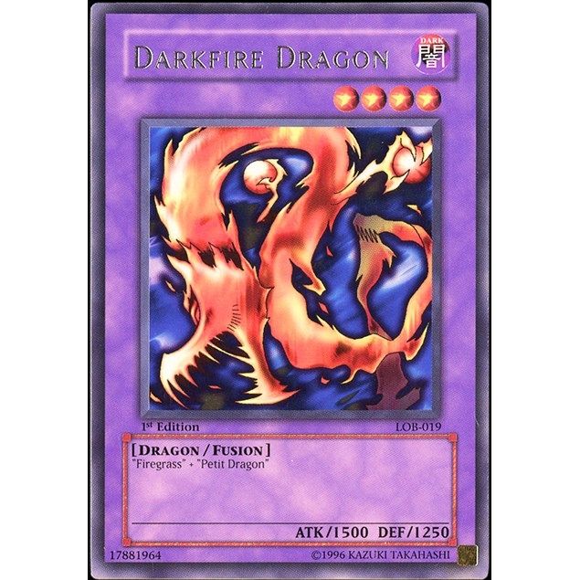 Image for Darkfire Dragon (LOB-019) (LOB) - YuGiOh