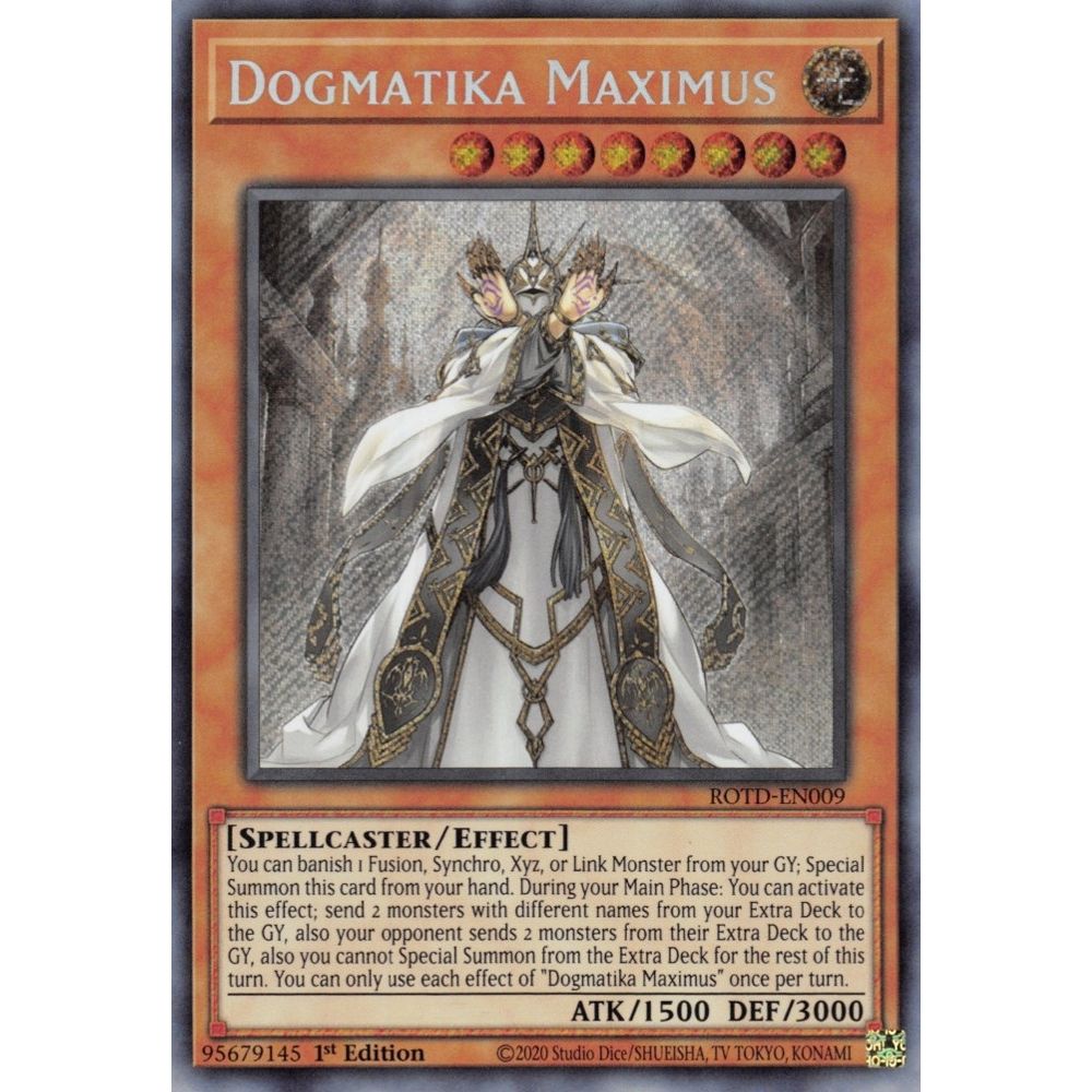 Image for Dogmatika Maximus (ROTD-EN009) (ROTD) - YuGiOh