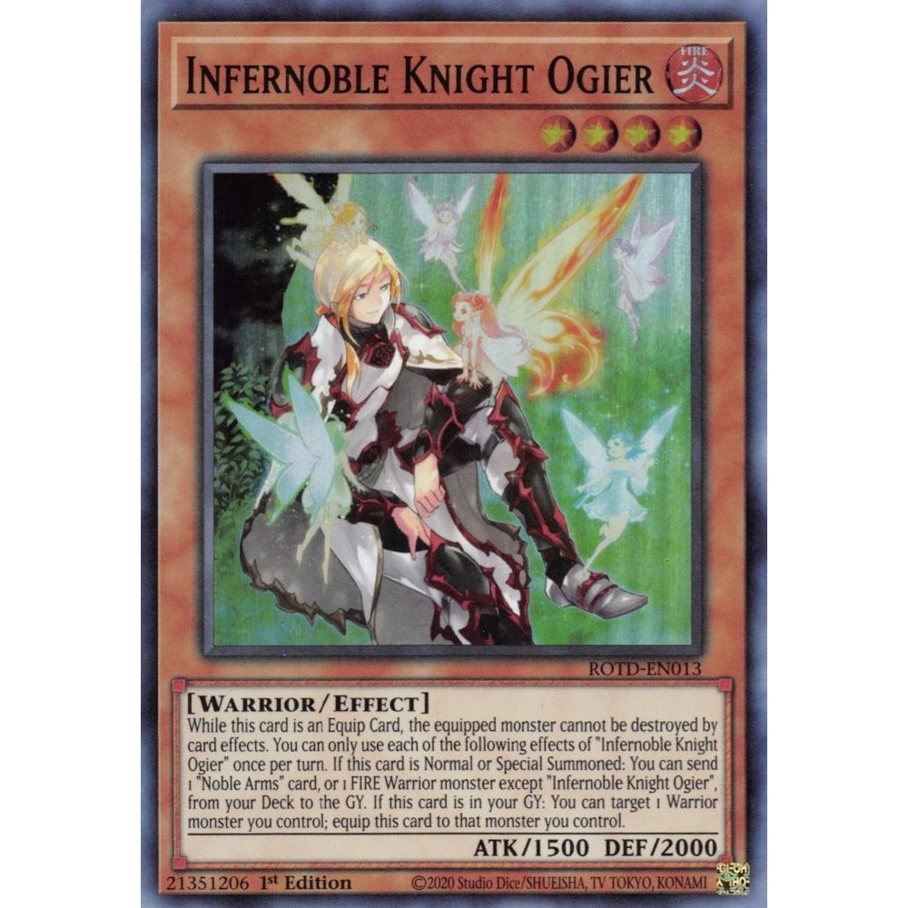 Image for Infernoble Knight Ogier (ROTD-EN013) (ROTD) - YuGiOh