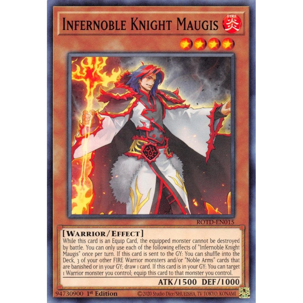 Image for Infernoble Knight Maugis (ROTD-EN015) (ROTD) - YuGiOh