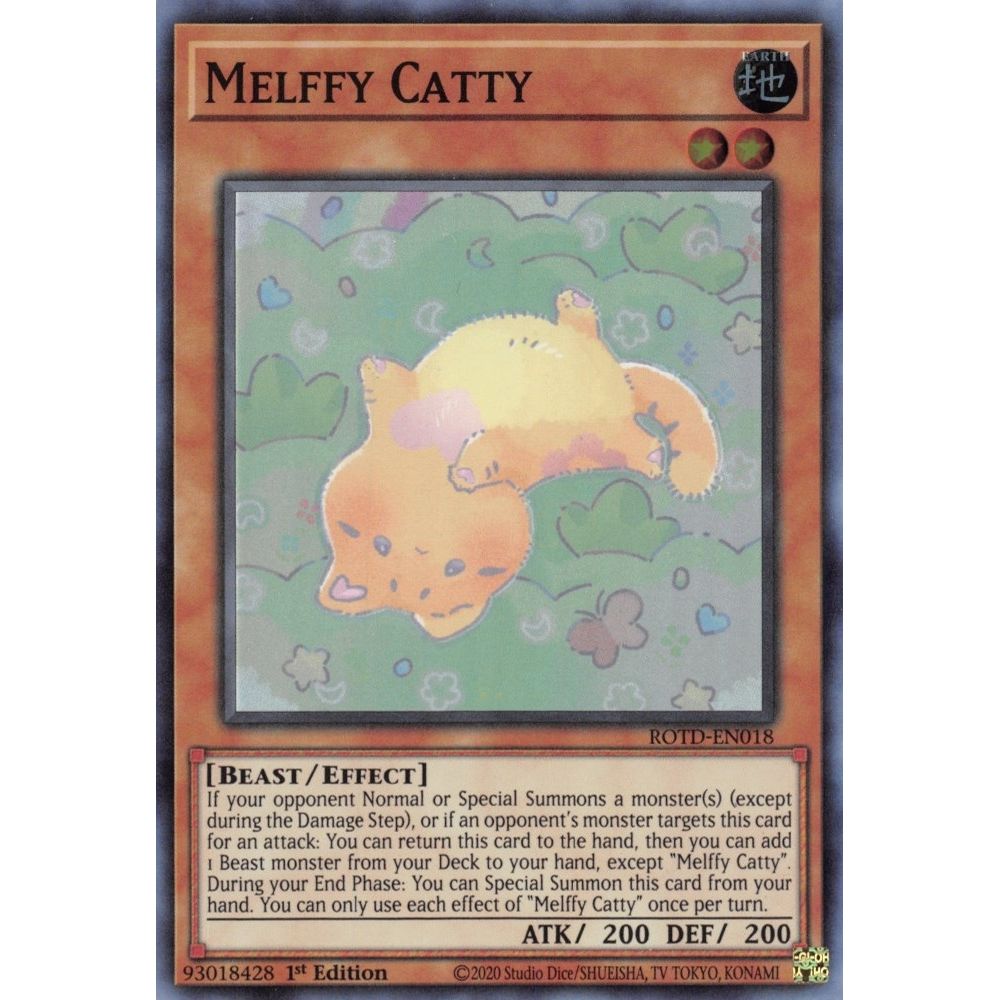 Image for Melffy Catty (ROTD-EN018) (ROTD) - YuGiOh
