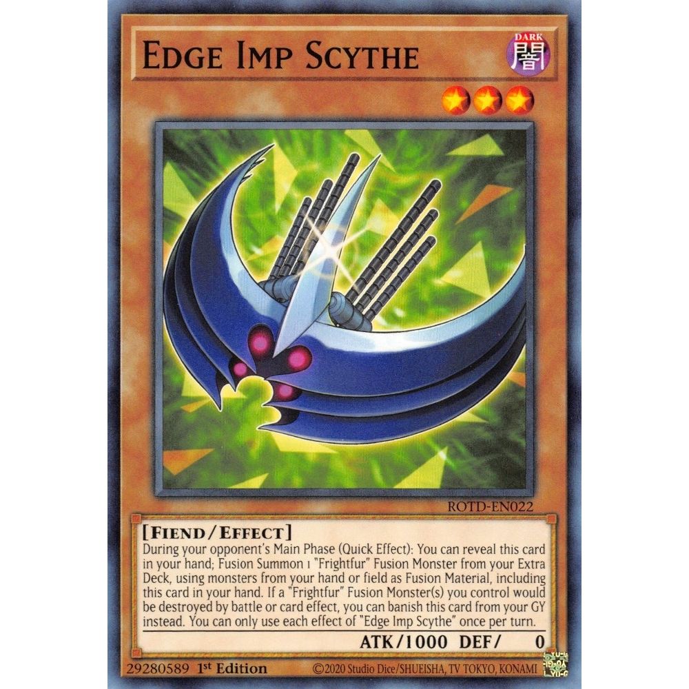 Image for Edge Imp Scythe (ROTD-EN022) (ROTD) - YuGiOh
