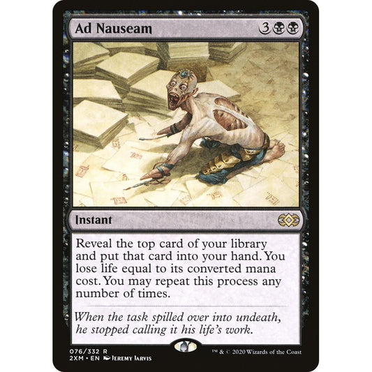 Image for Ad Nauseam (76) (2XM) - Magic: The Gathering