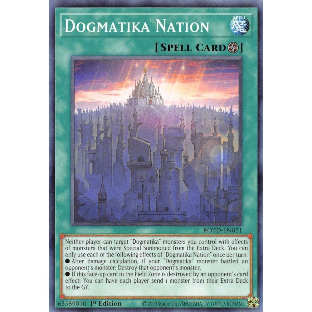 Image for Dogmatika Nation (ROTD-EN051) (ROTD) - YuGiOh
