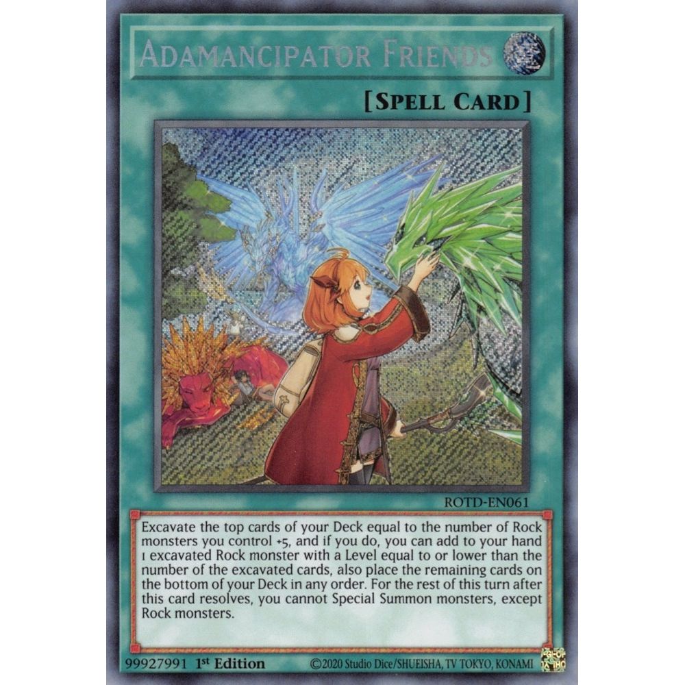 Image for Adamancipator Friends (ROTD-EN061) (ROTD) - YuGiOh