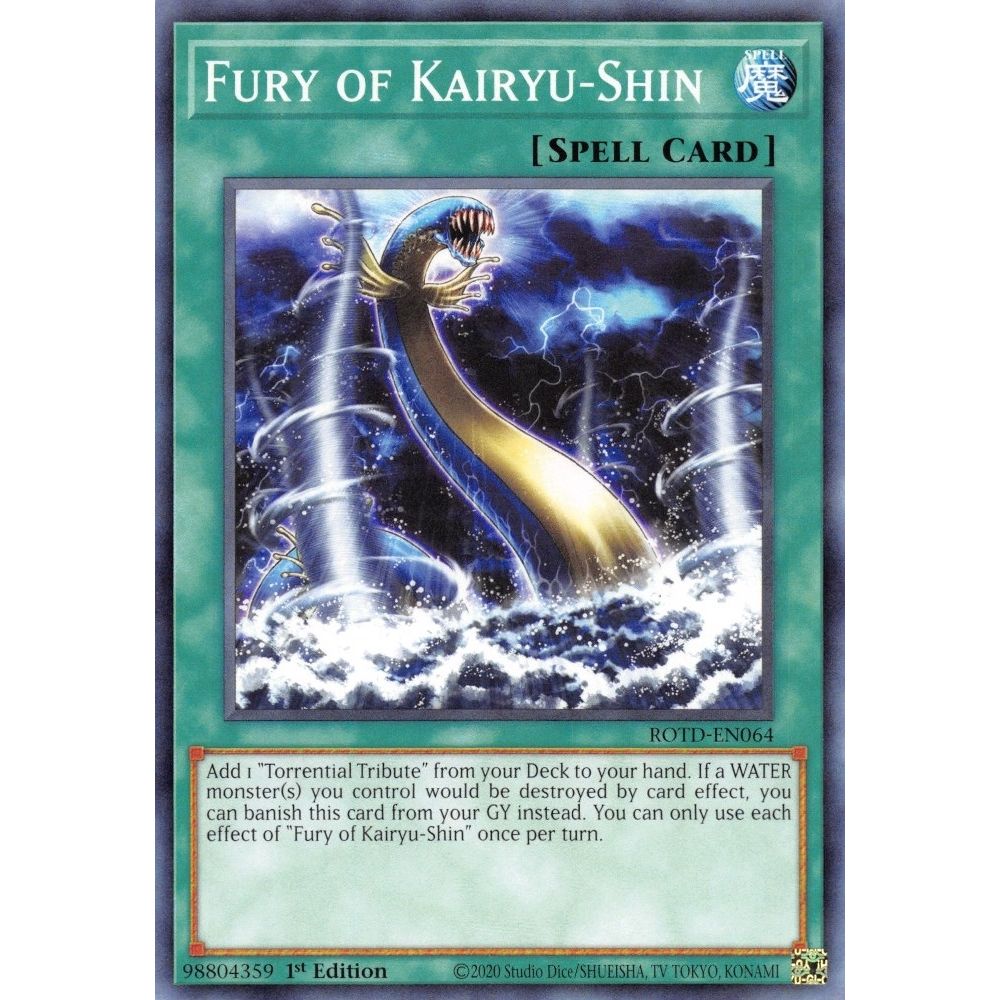 Image for Fury of Kairyu-Shin (ROTD-EN064) (ROTD) - YuGiOh