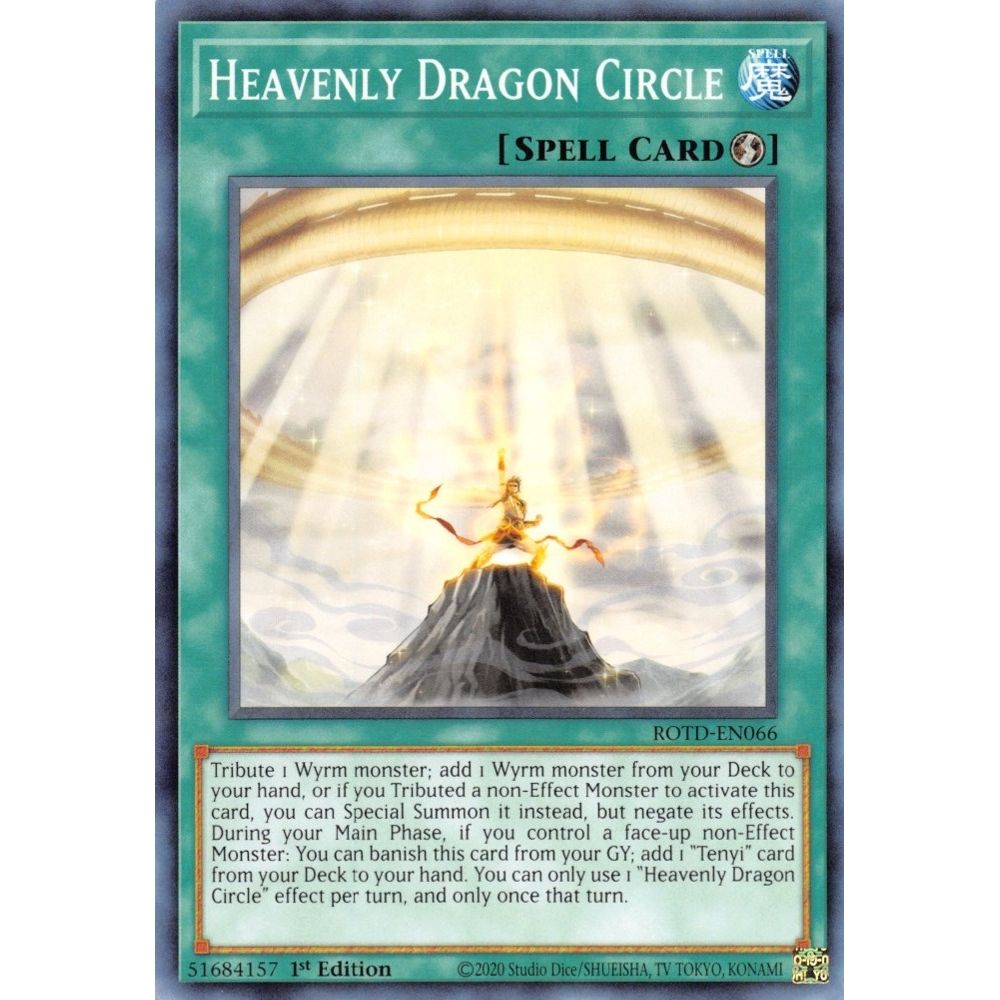 Image for Heavenly Dragon Circle (ROTD-EN066) (ROTD) - YuGiOh